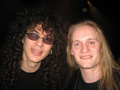 Avec Patrick Rondat, Ã  Laval, 22 novembre 2008