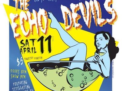 Rock out with the magnificent Echo Devils while enjoying excellent imbibes served up strong by the l