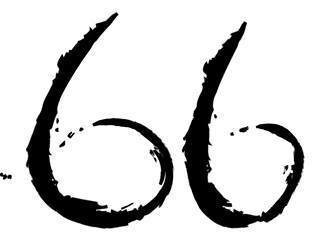 Order 66 Line Logo Black on White