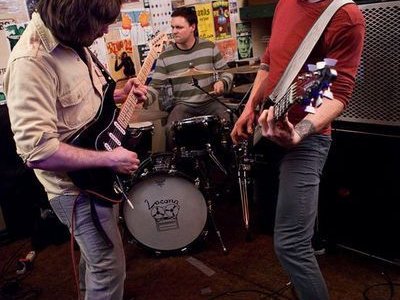 Bass Drums and Guitar