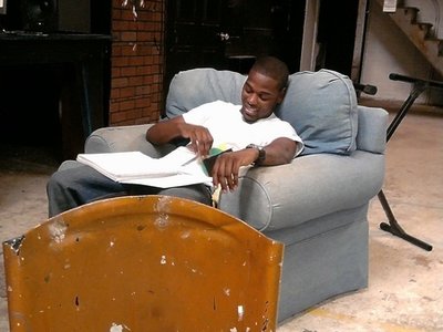 In the studio