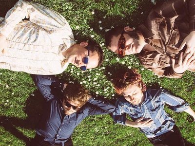 The Spiral Electric on grass. Photo by Alison Webber.