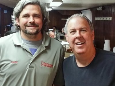 With Dusty Bradshaw