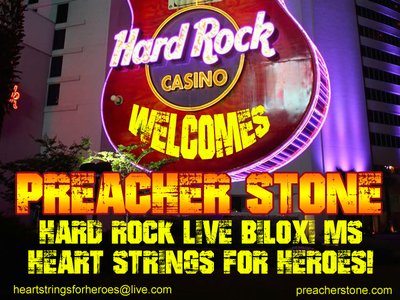 This Saturday May 9th Preacher Stone Hard Rock Biloxi MS