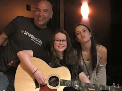 Thalia S. Bulhoes, Dalton Neilan and Magik Squirrel working on "No Limits "in the studio for the 2nd