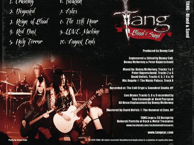 TANG Blood & Sand back cover