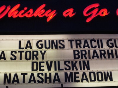My recent show in Whiskey A Go Go, Hollywood, where i was an opening act for Tracii Guns