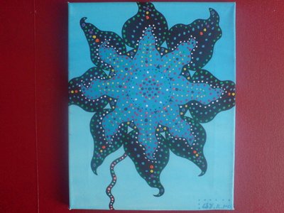 painting my friend dj stelios has now