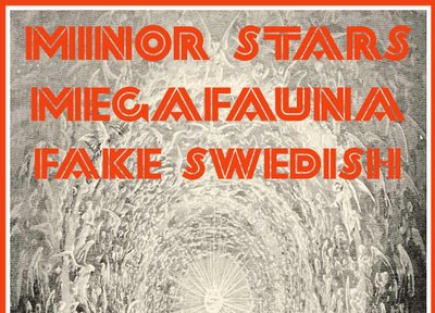 Minor Stars | Megafauna | Fake Swedish @ Cat's Cradle Back Room. Wednesday, June 10th, 2015.