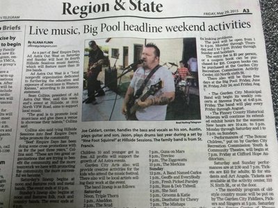 made the garden city telegram today!