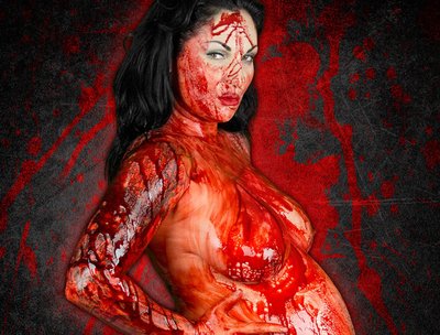 UNCENSORED artwork for "Spawn of the Psycho" -Vinyl release only