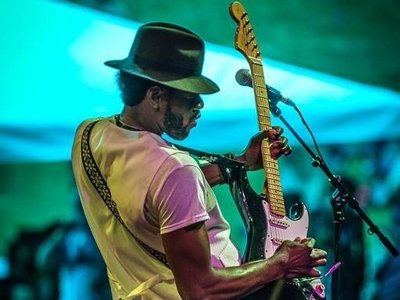Rick Rushing @ Brevard Blues & BBQ festival 2015