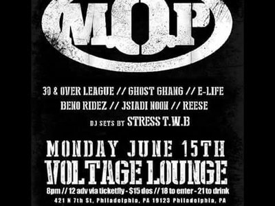 June 15th, I will be alongside Beno Ridez opening up for M.O.P at The Voltage Lounge!