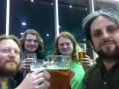 Pints at Melbourne airport