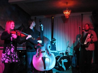 At the Winston with Anna Elliston