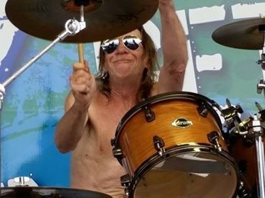 Mike Rocking DMD Cancer Benefit