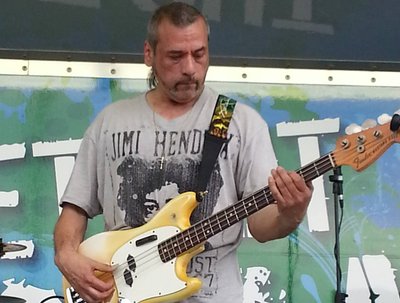 Bob Melendez Bass Man For DMD Relay For Life Concert