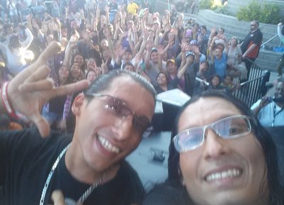 Crowd Selfie StageRight MikeBone