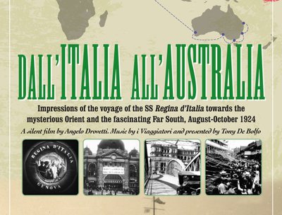 Dall' Italia All' Australia film and music
