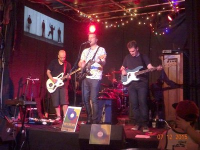 On stage at The Cameron House - July 11/2015