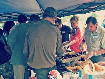 Feeding the homeless in Detroit MI 