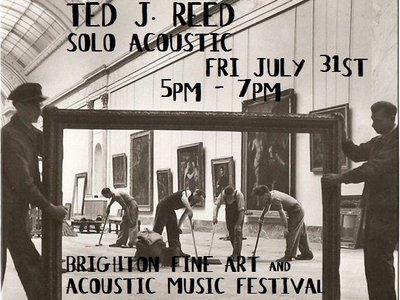 Brighton Fine Art & Acoustic Music Festival - July 31st 2015