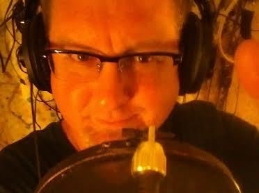 Tracking vocals at JBM Recording in Murrieta with my friend John Burnham.