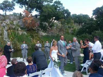 Steven and Caitlin's Wedding   The Lodge at Bridal Veil Falls Spring Branch Texas. August 23, 2015 