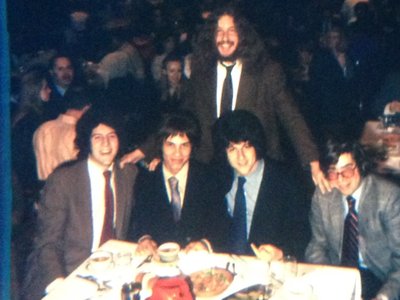 Alan Fuhr standing, Bruce Kanter (not on TUAR) seated left, Jay Sacket, Don Frankel, Pete Rosenthal