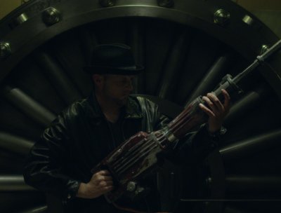 On set - 'Resurrection' - part 1 of the trilogy
