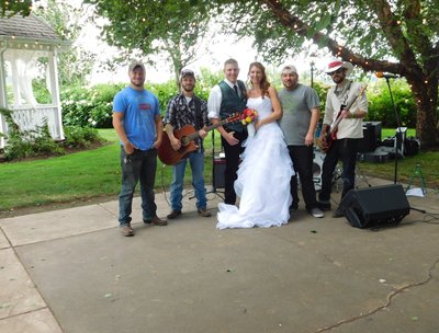 Nash Brothers playing at the Mr. & Mrs. Fipps wedding.