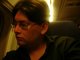On a airplane