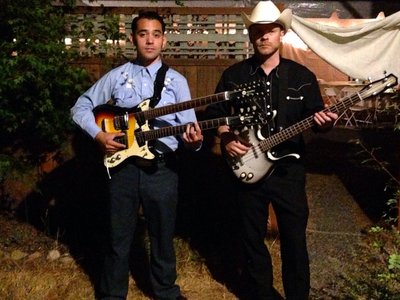 Pickin on the 1960s Joe Maphis Mosrite Guitar newest addition to The Echo Devils guitar gear!