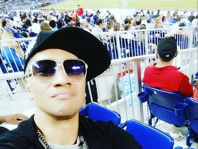 Joe Galaxy thejoegalaxyI'm chillin at da Marlins v Mets game in Miami! Thank you buuuuddy!