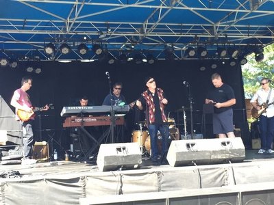 2015 Greenbelt Labor Day Festival with guests Sam Paladino (keys) and Robert Frahm (guitar).