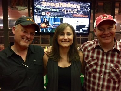Erin Enderlin with J&T at Songriders Live