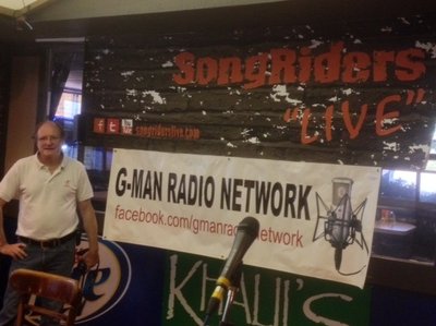 Stephen "GMan" Gimbert engineering great sound at SRL!