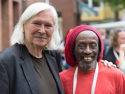 two Legends Peter Ruchel and Jimmy Lindsay