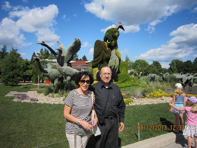 Botanics garden in Montreal