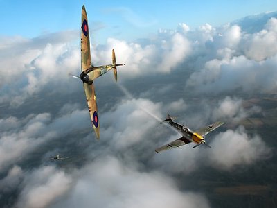 3 Me 109's downed Sept. 21st 1941 see blog