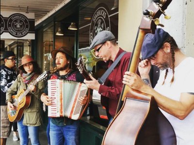 Busking in Seattle