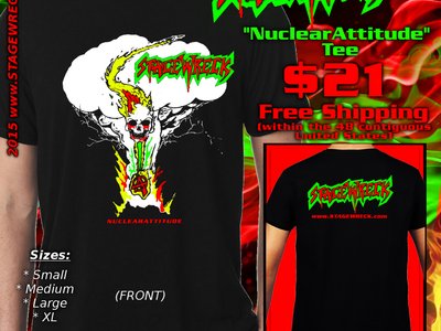 Pre-order your "NuclearAttitude" tee TODAY!!! $21 + FREE SHIPPING* (details in ad)