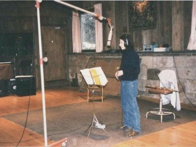recording a soundtrack photo by luka iammarino