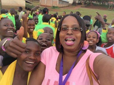 After performance selfie with bright youngSTARS in Kisii, Kenya, Africa