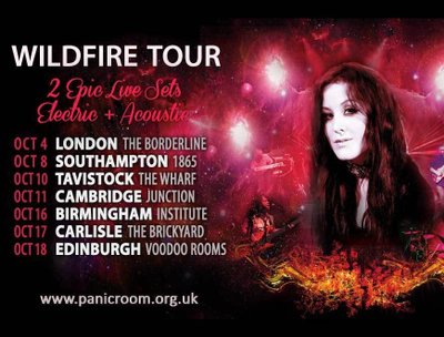 The PANIC ROOM Wildfire Tour - October 2015