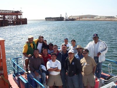 Con mis amigos de Baja California y Japon