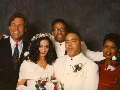 Herbie Hancock at wedding I performed at in duo with Phoenix jazz singer Sherry Robertson