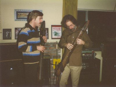 Emmett Chapman lesson at my home circa 1980's