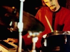 Alan on keys AND drums!