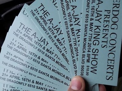 Promoting and selling tickets 